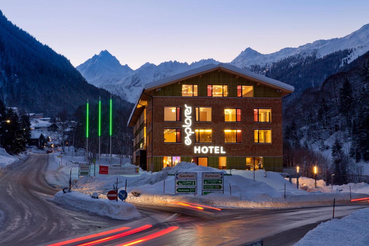 Explorer Hotel Montafon غاسشرن المظهر الخارجي الصورة